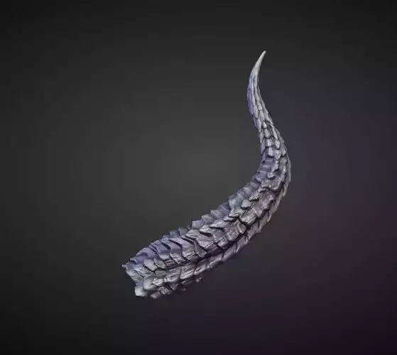 HORN16 high poly sculpt