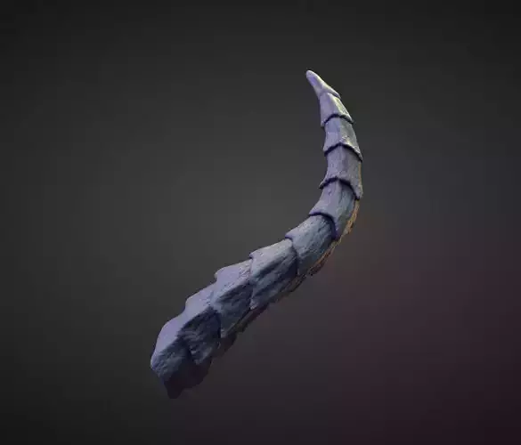 HORN19 high poly sculpt