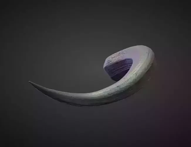 HORN21 high poly sculpt