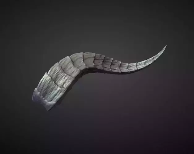 HORN27 high poly sculpt