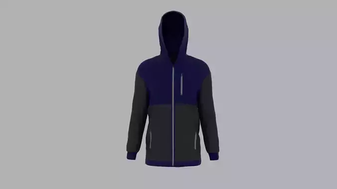 Jacket zip hoodie