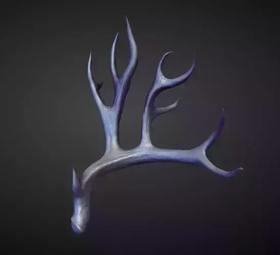 HORN31 high poly sculpt