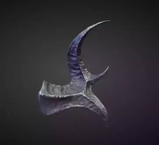HORN32 high poly sculpt 3D model