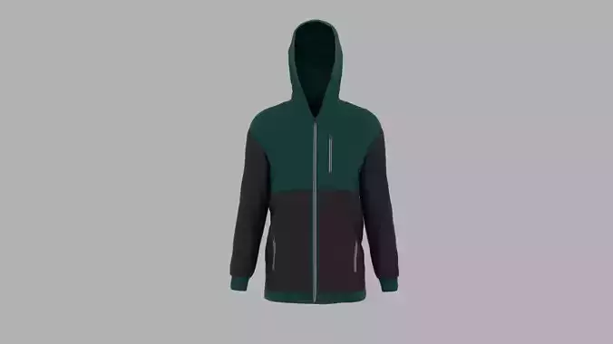 Jacket zip up hoodie