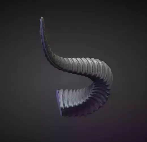 HORN42 high poly sculpt