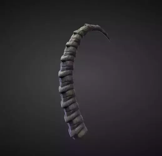 HORN44 high poly sculpt