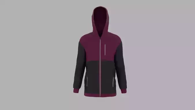 Jacket zip up hoodie
