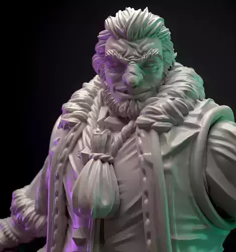 Dwarf merchant  3D print model