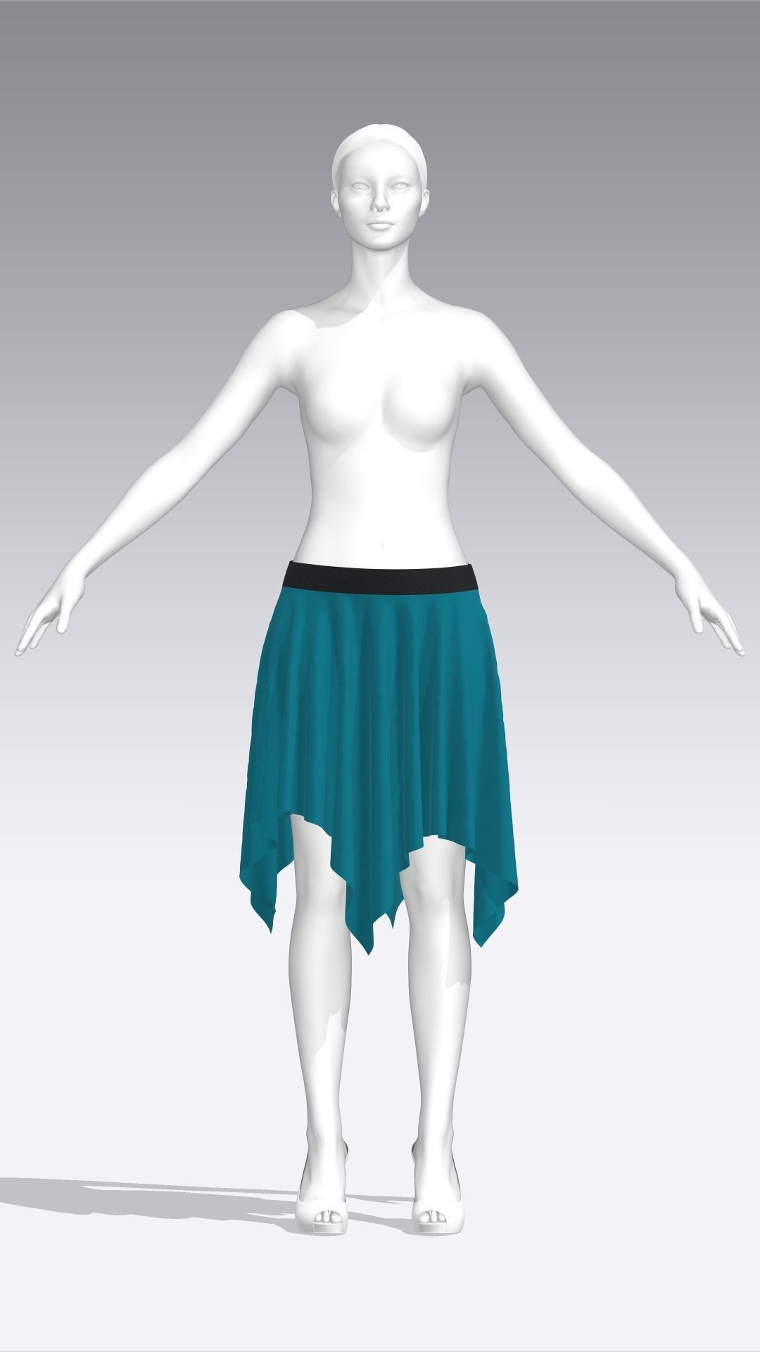 Skirt Outfits MD CLO 3D zprj project files 3D model_83