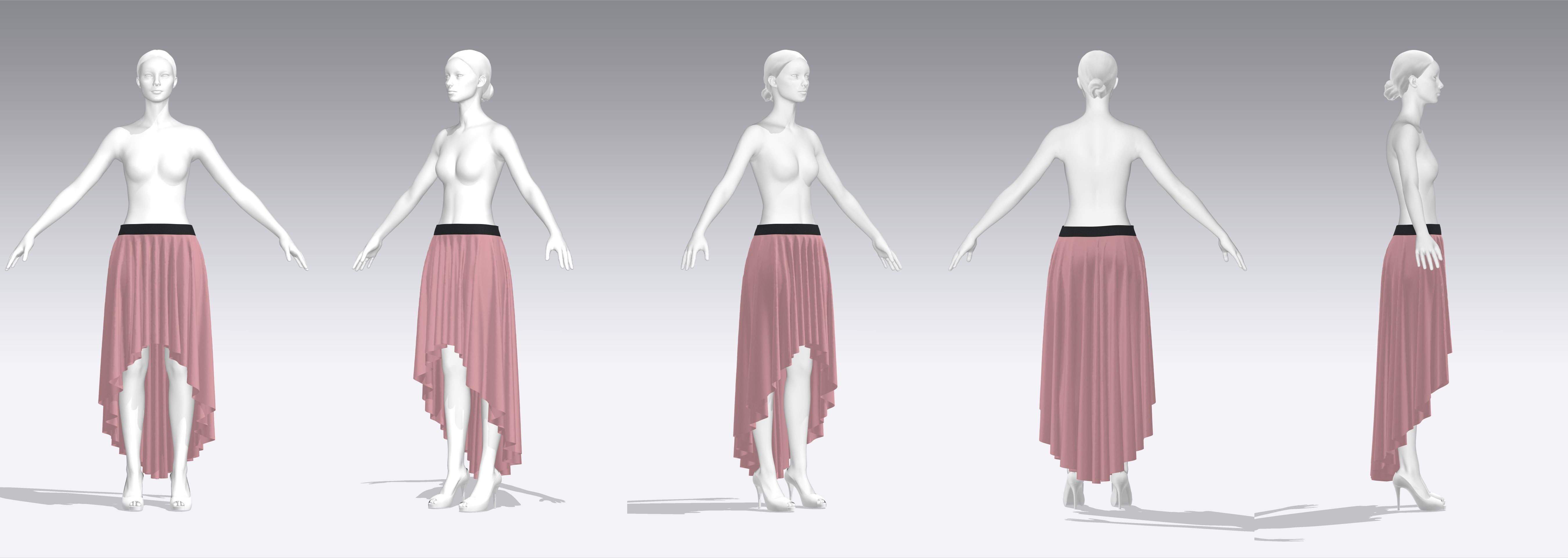 Skirt Outfits MD CLO 3D zprj project files 3D model_20