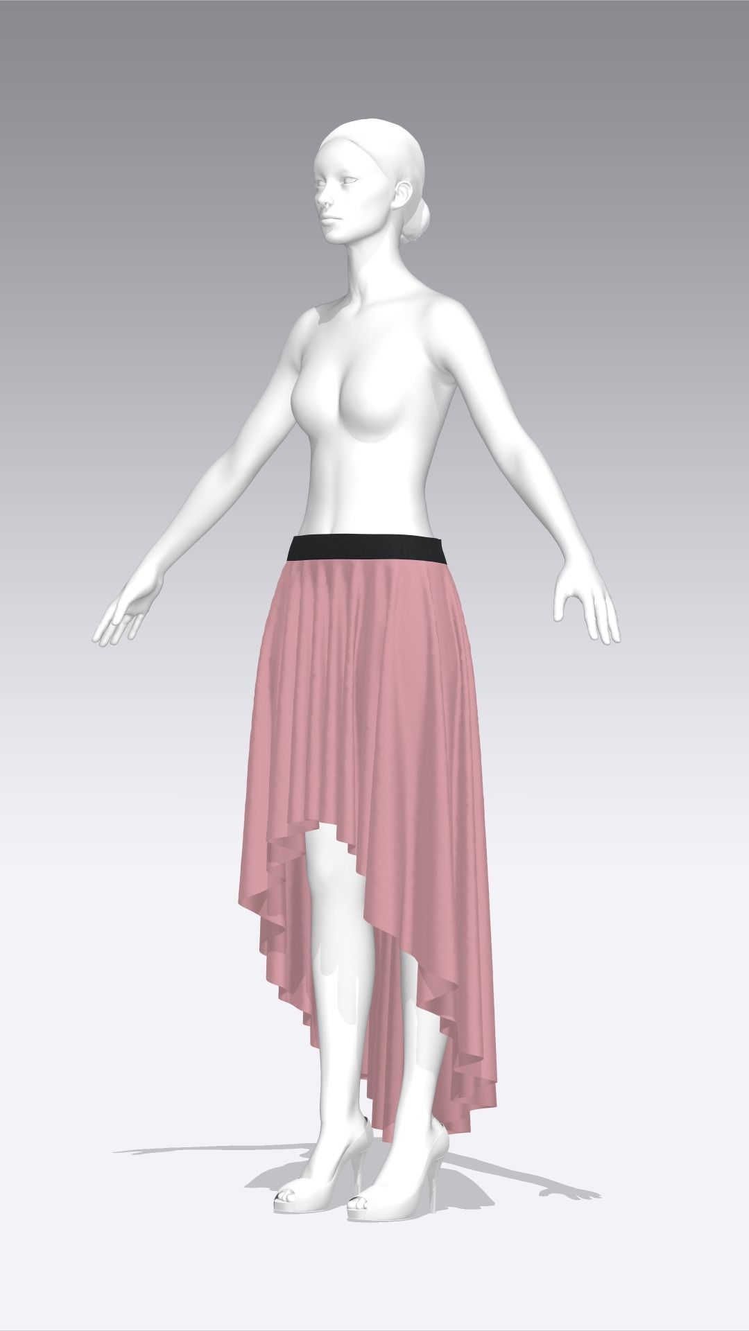 Skirt Outfits MD CLO 3D zprj project files 3D model_86