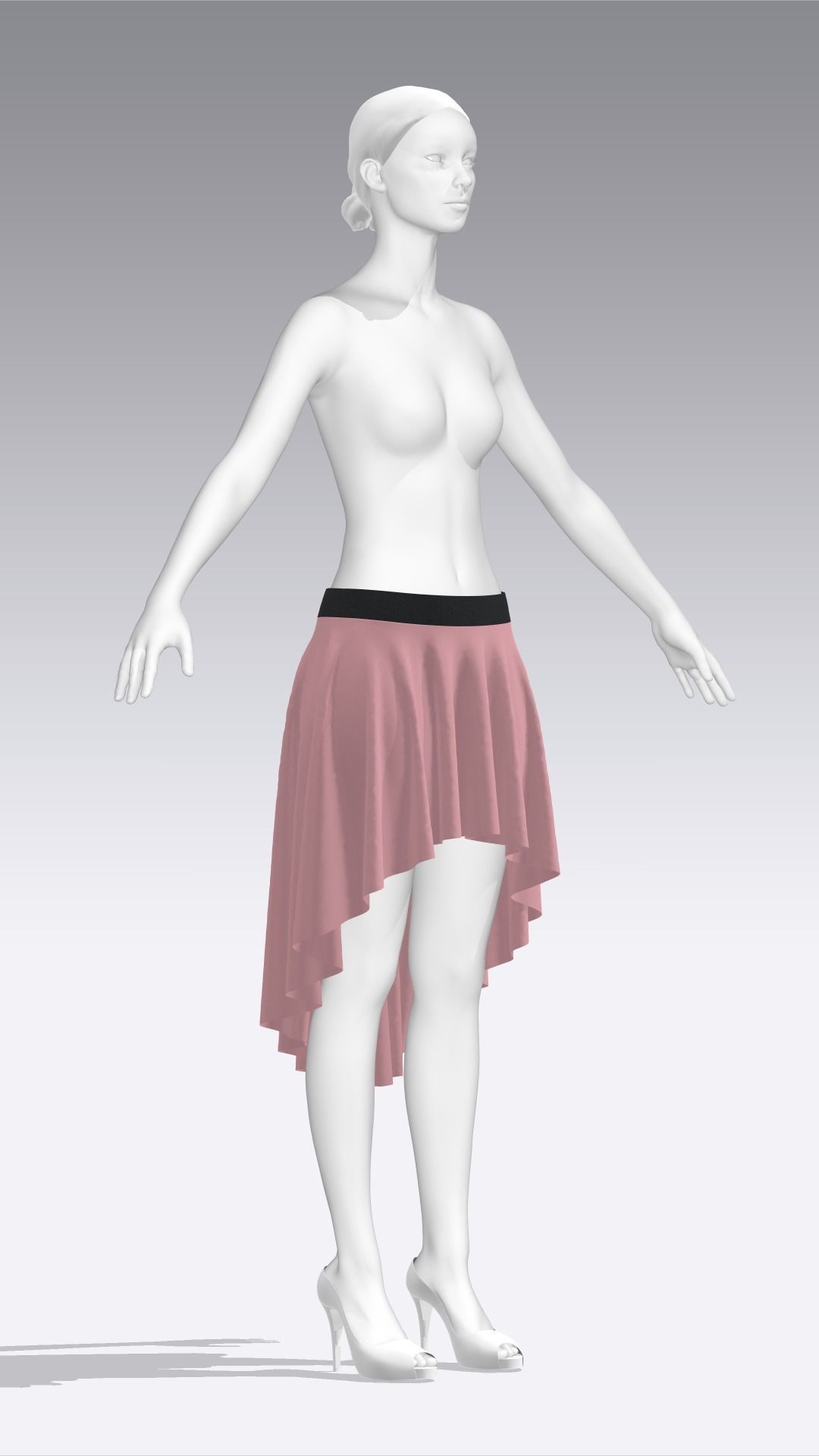 Skirt Outfits MD CLO 3D zprj project files 3D model_99