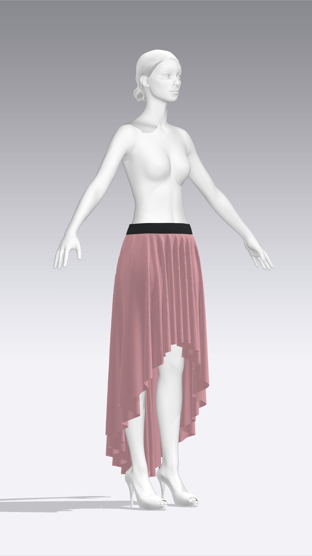 Skirt Outfits MD CLO 3D zprj project files 3D model_97