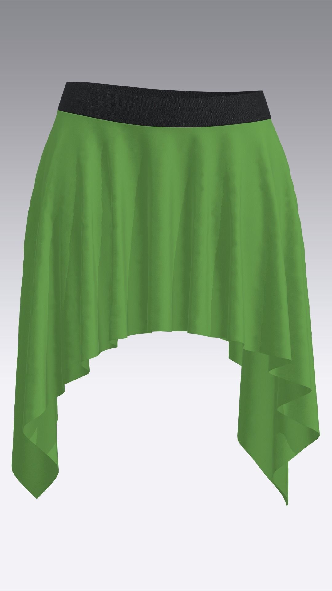 Skirt Outfits MD CLO 3D zprj project files 3D model_40