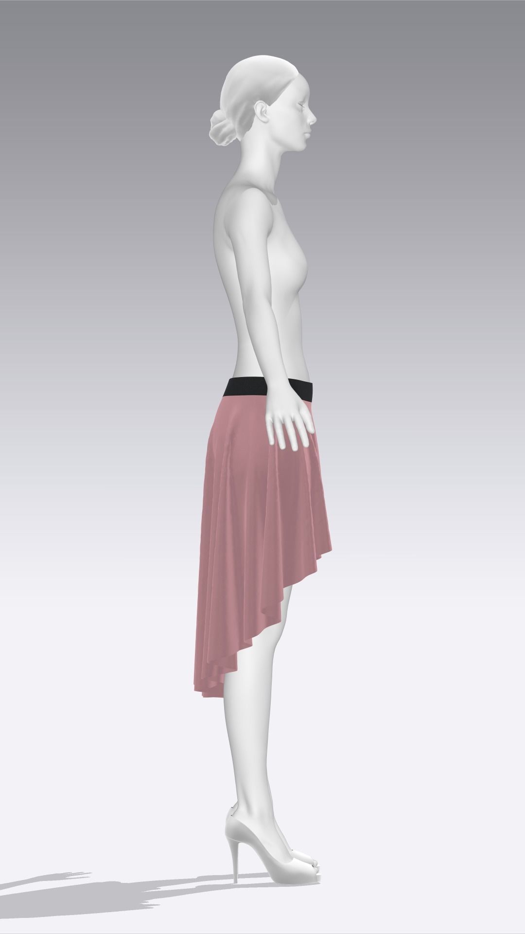 Skirt Outfits MD CLO 3D zprj project files 3D model_95