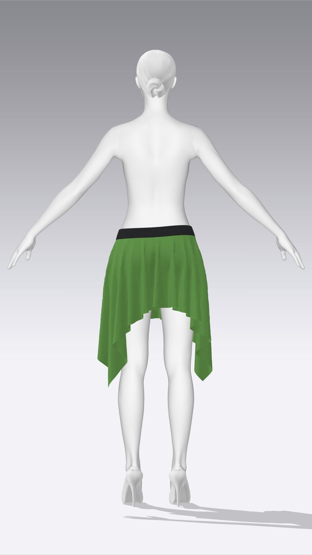 Skirt Outfits MD CLO 3D zprj project files 3D model_79