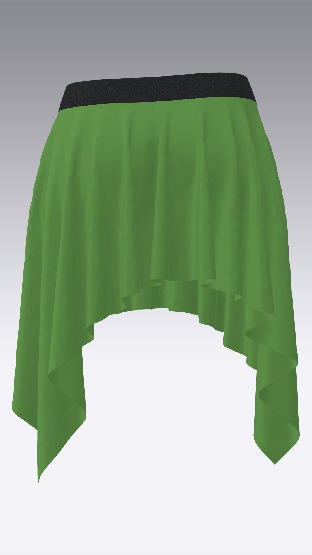 Skirt Outfits MD CLO 3D zprj project files 3D model_28