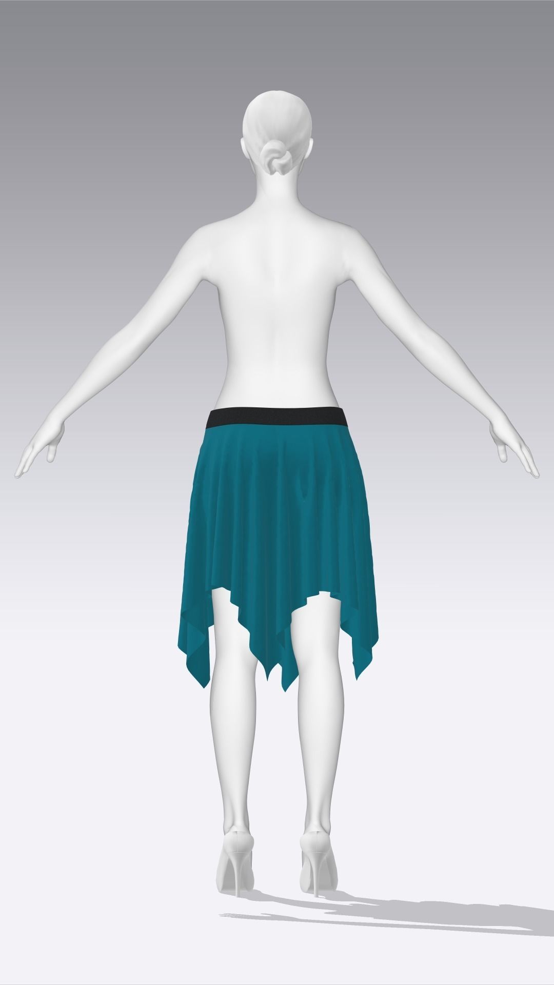 Skirt Outfits MD CLO 3D zprj project files 3D model_92