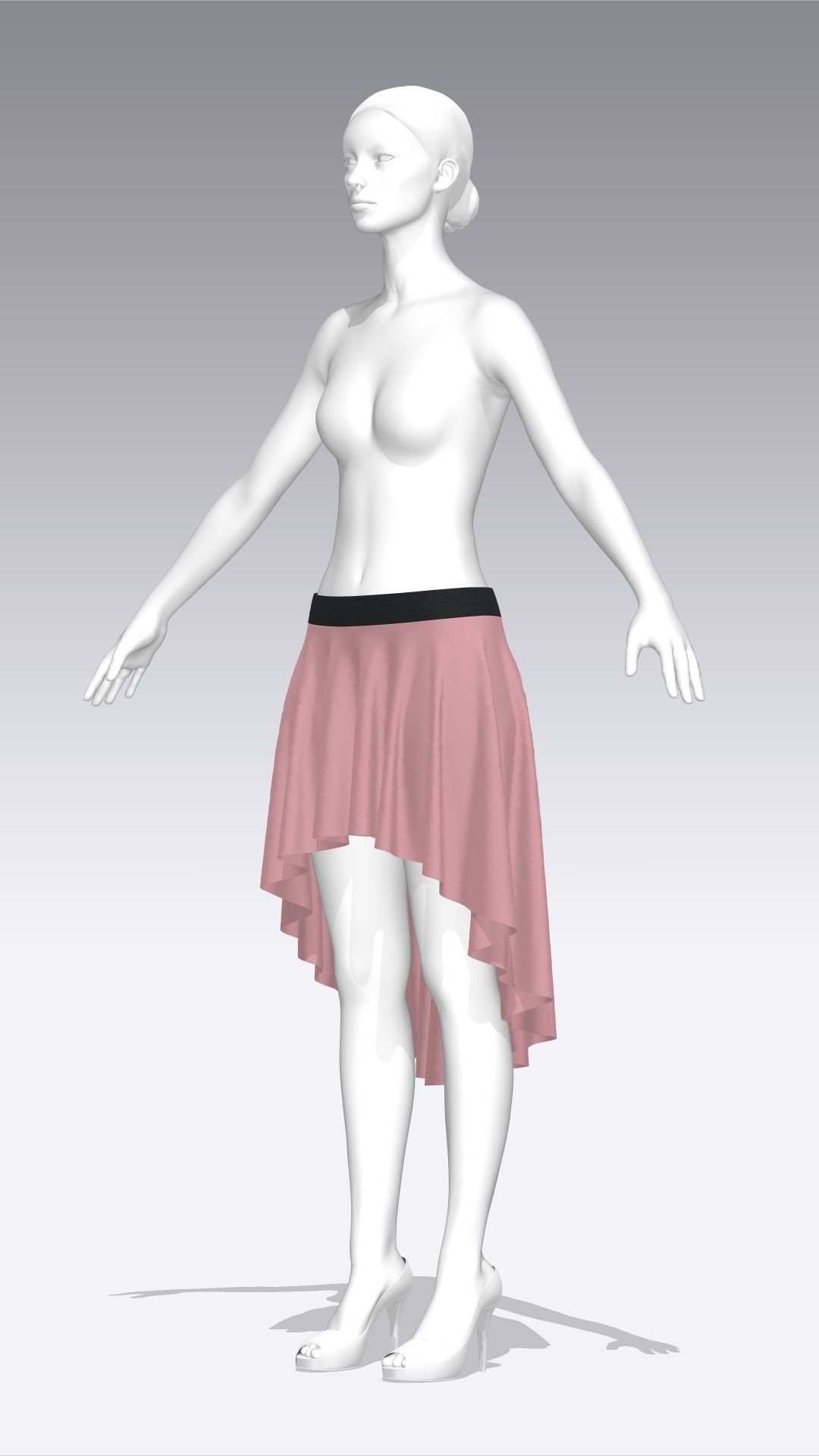 Skirt Outfits MD CLO 3D zprj project files 3D model_98