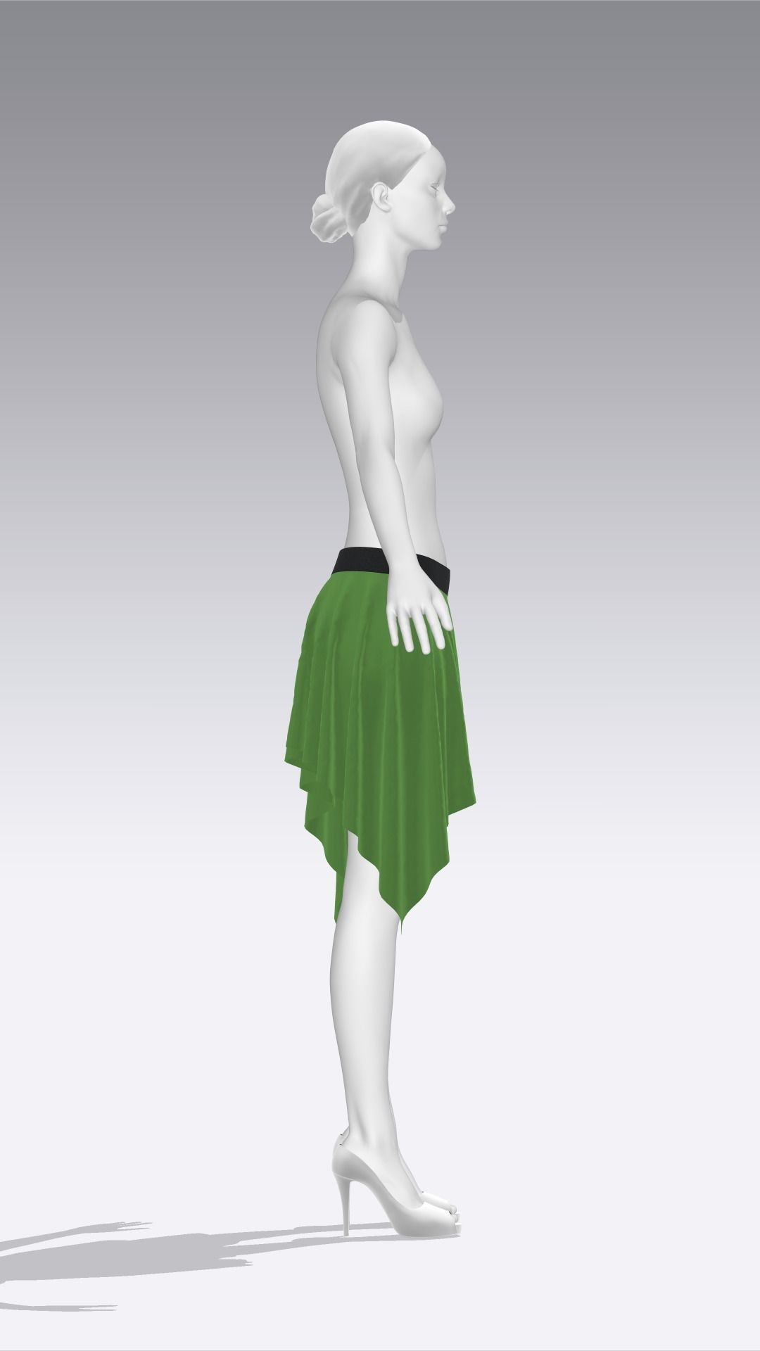 Skirt Outfits MD CLO 3D zprj project files 3D model_77