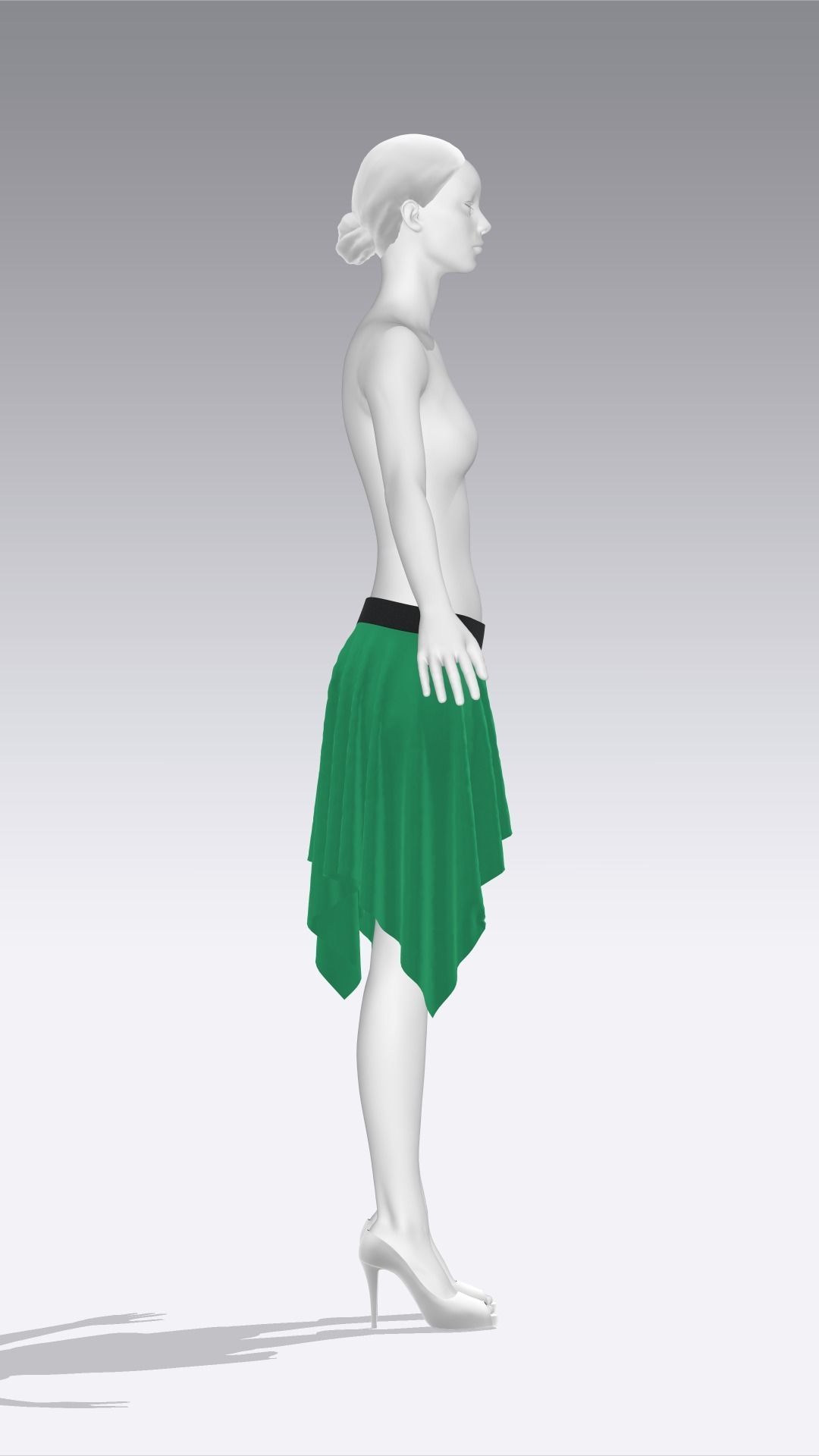 Skirt Outfits MD CLO 3D zprj project files 3D model_82