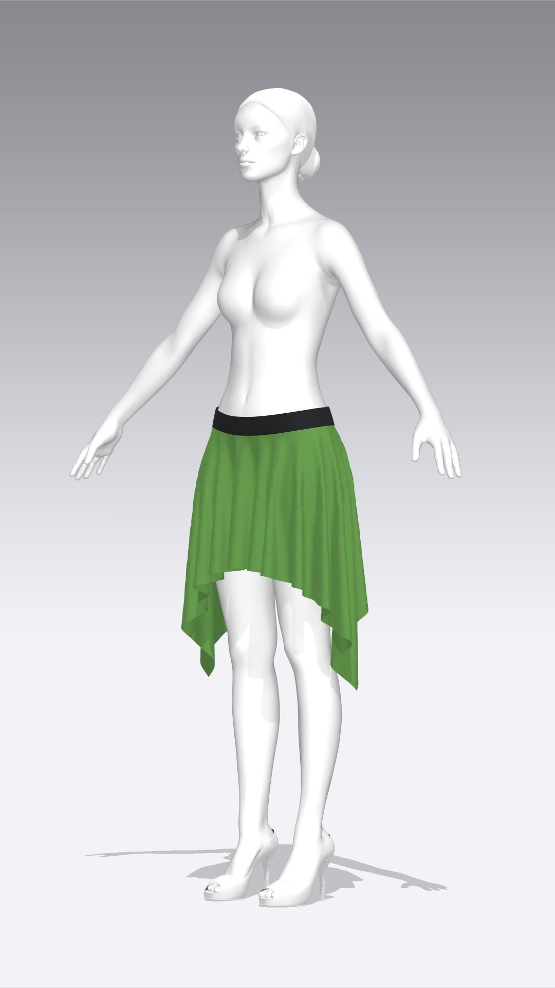 Skirt Outfits MD CLO 3D zprj project files 3D model_84