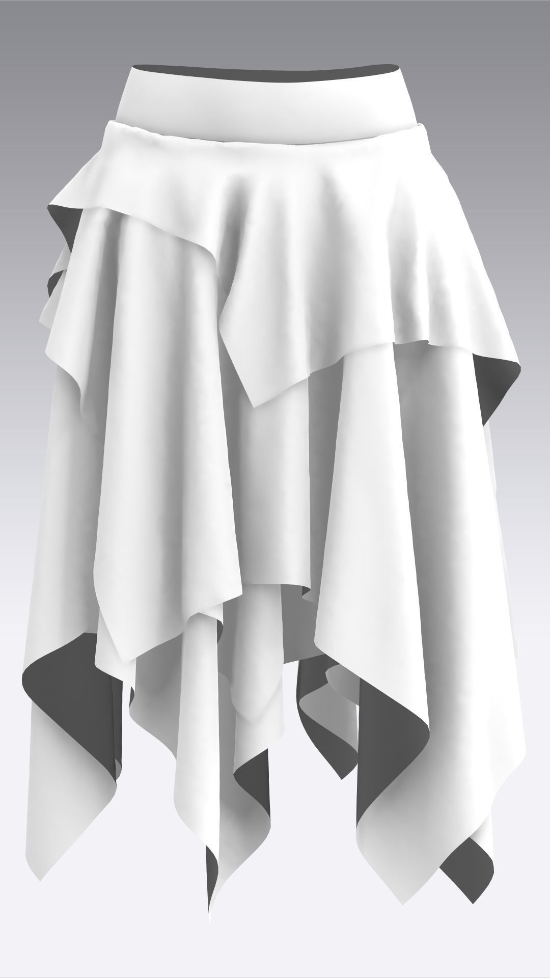 Skirt Outfits MD CLO 3D zprj project files 3D model_70