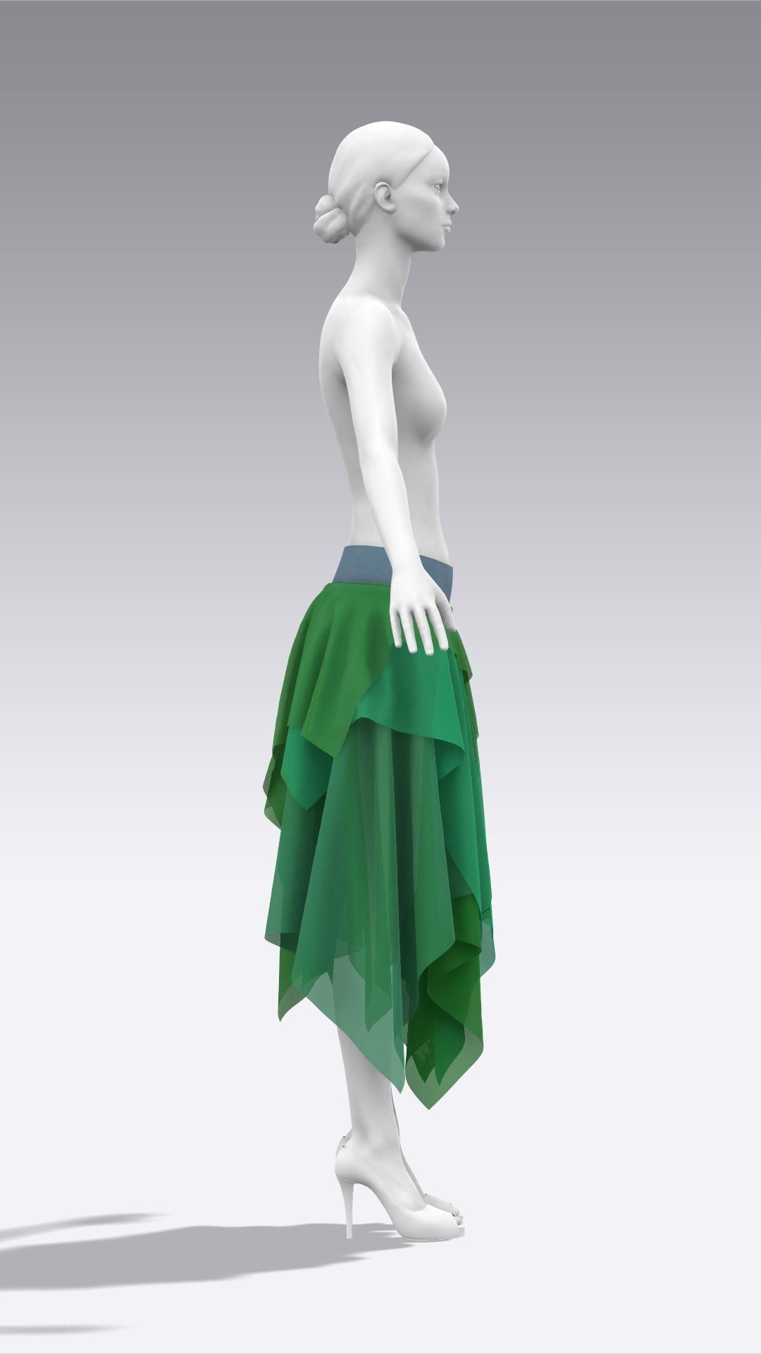 Skirt Outfits MD CLO 3D zprj project files 3D model_96