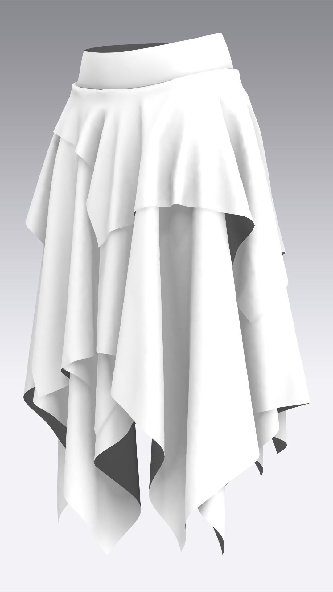 Skirt Outfits MD CLO 3D zprj project files 3D model_66