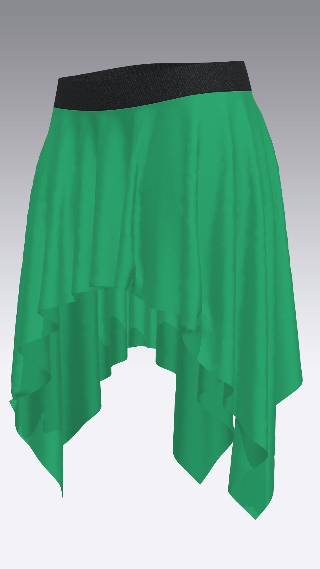 Skirt Outfits MD CLO 3D zprj project files 3D model_44