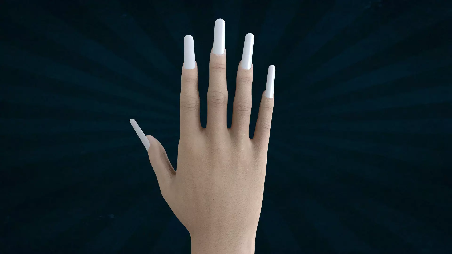 HAND-047 Rigged right hand 3D model rigged | CGTrader