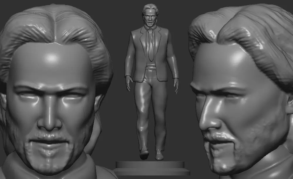 John Wick 3D print model