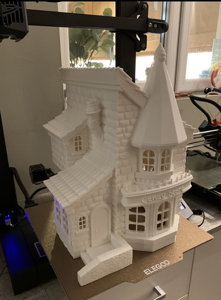 Xmas Candy Store 3D print model_8