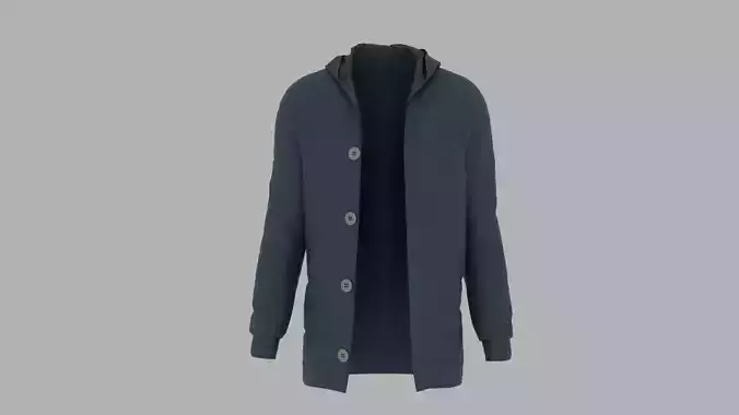 Jacket hooded coat