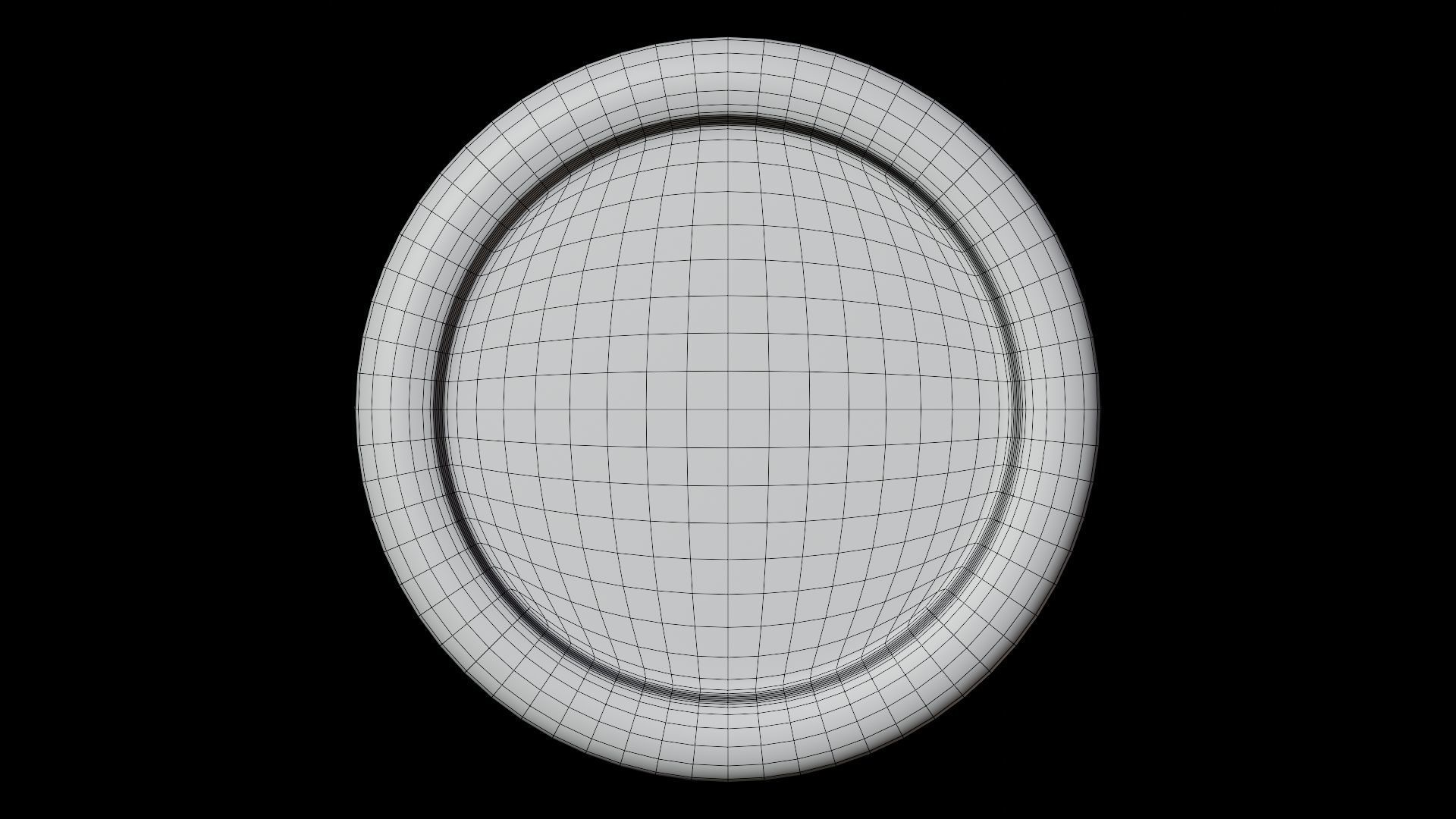 Binance USD or BUSD Gold Crypto Coin with cartoon style 3D model_8