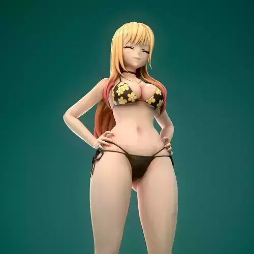 My dress up darling Marin kitagawa Pre-supported included  3D print model