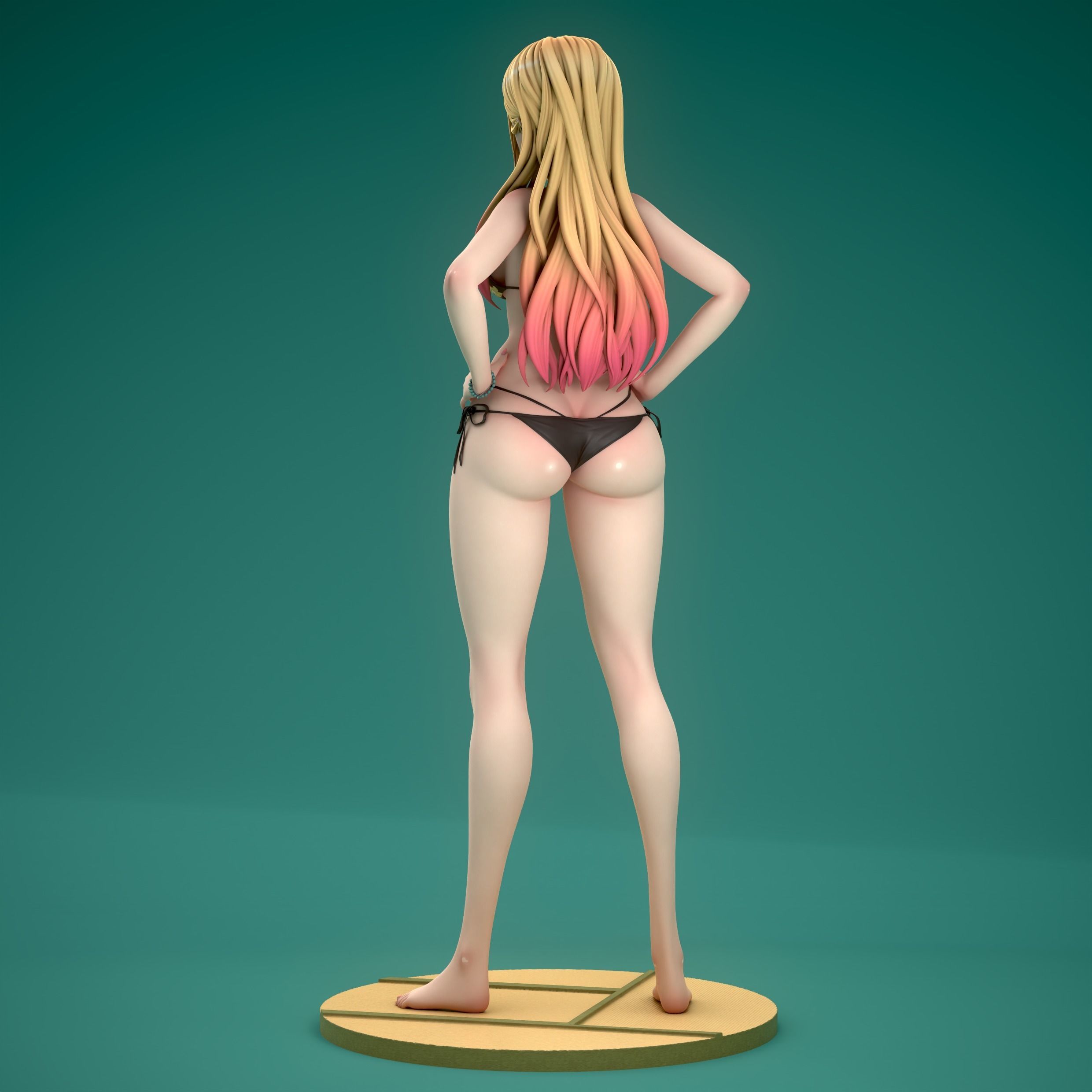 My dress up darling Marin kitagawa Pre-supported included  3D print model_4