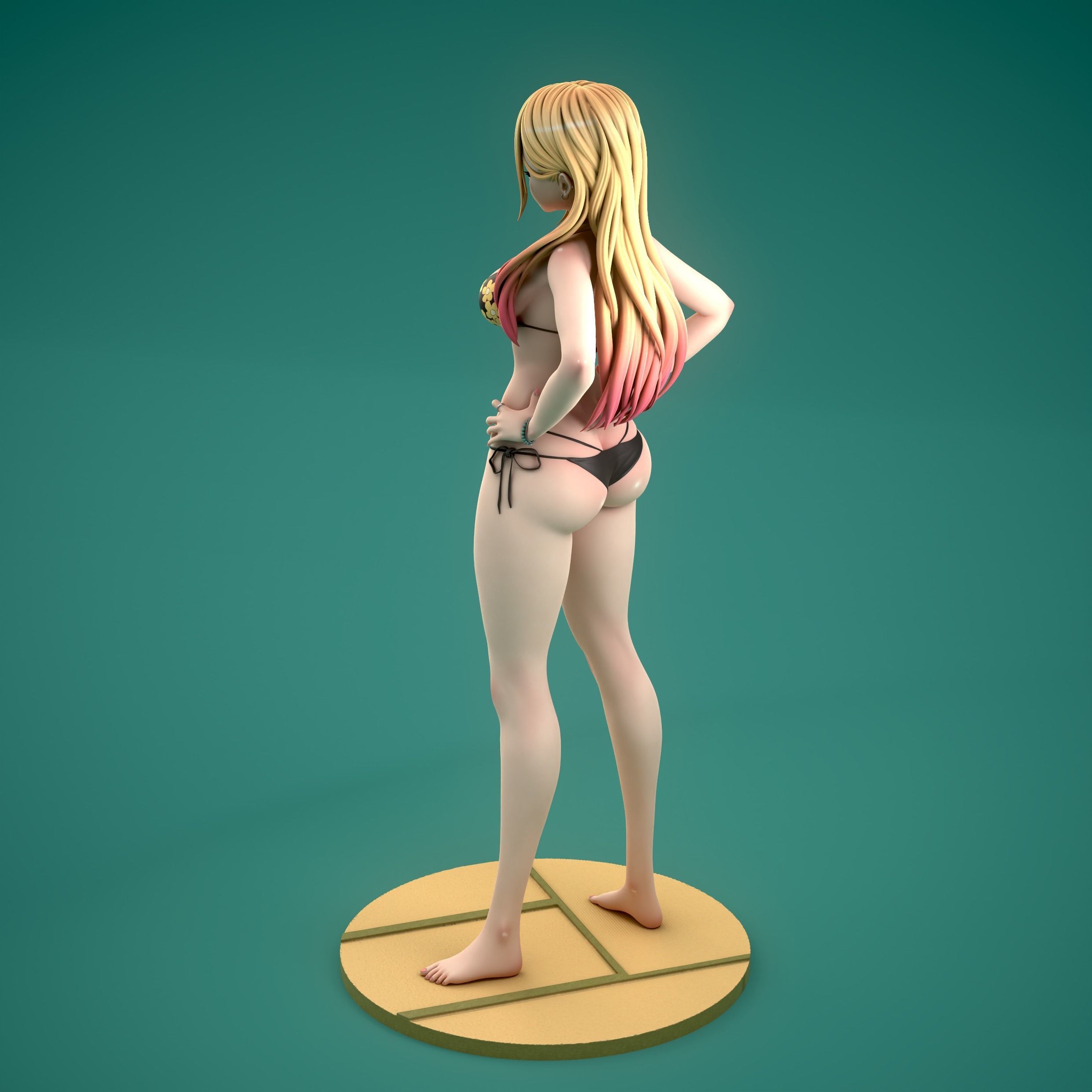 My dress up darling Marin kitagawa Pre-supported included  3D print model_3