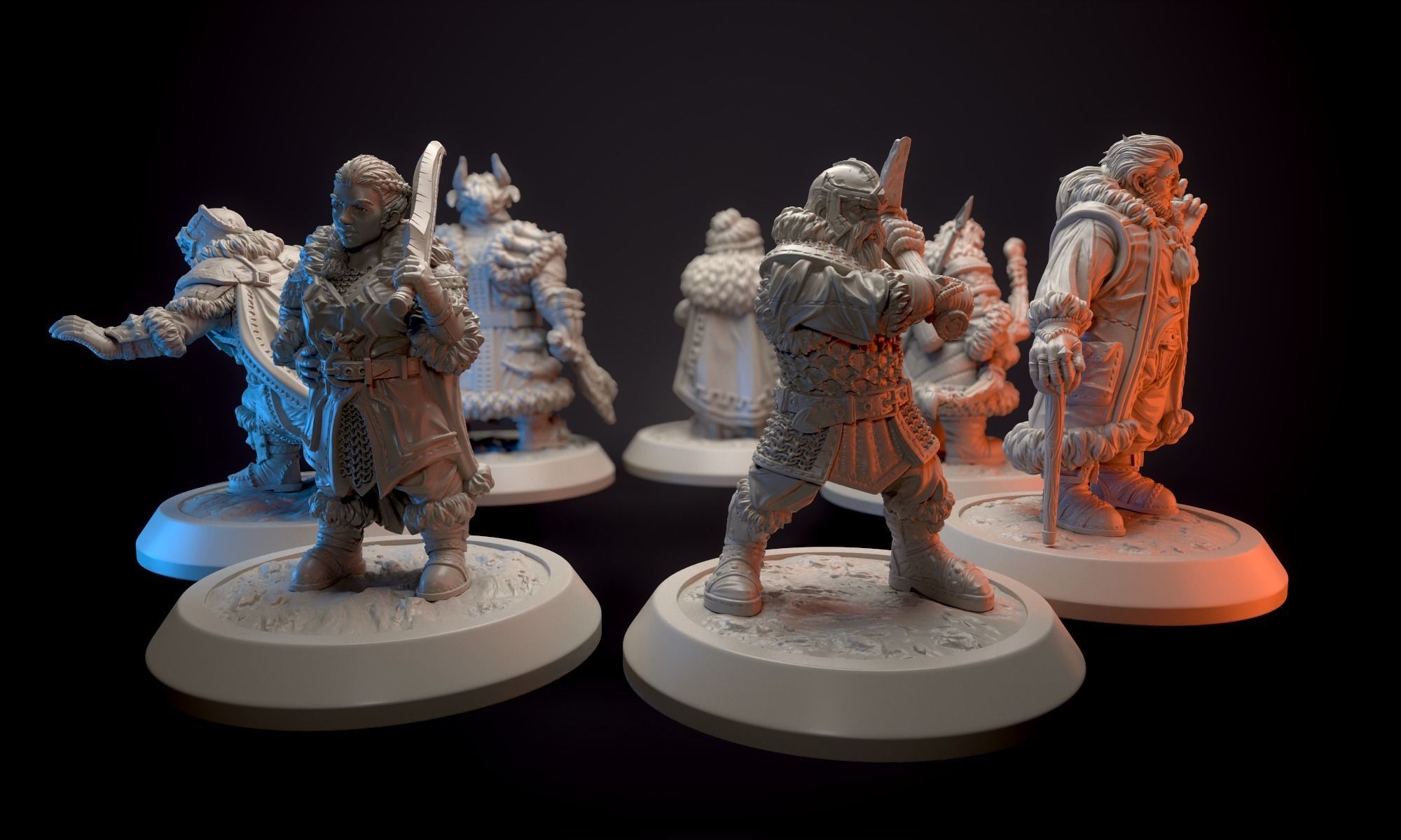 Undermountain miniature series  3D print model_3