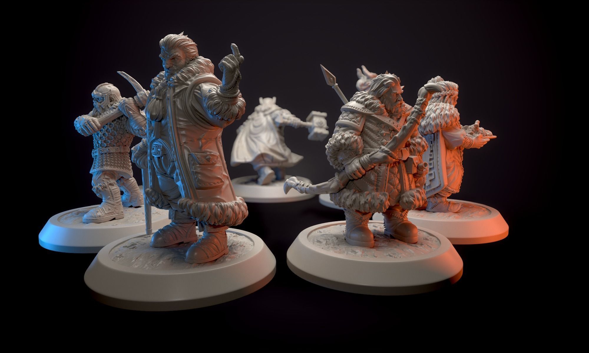 Undermountain miniature series  3D print model_2