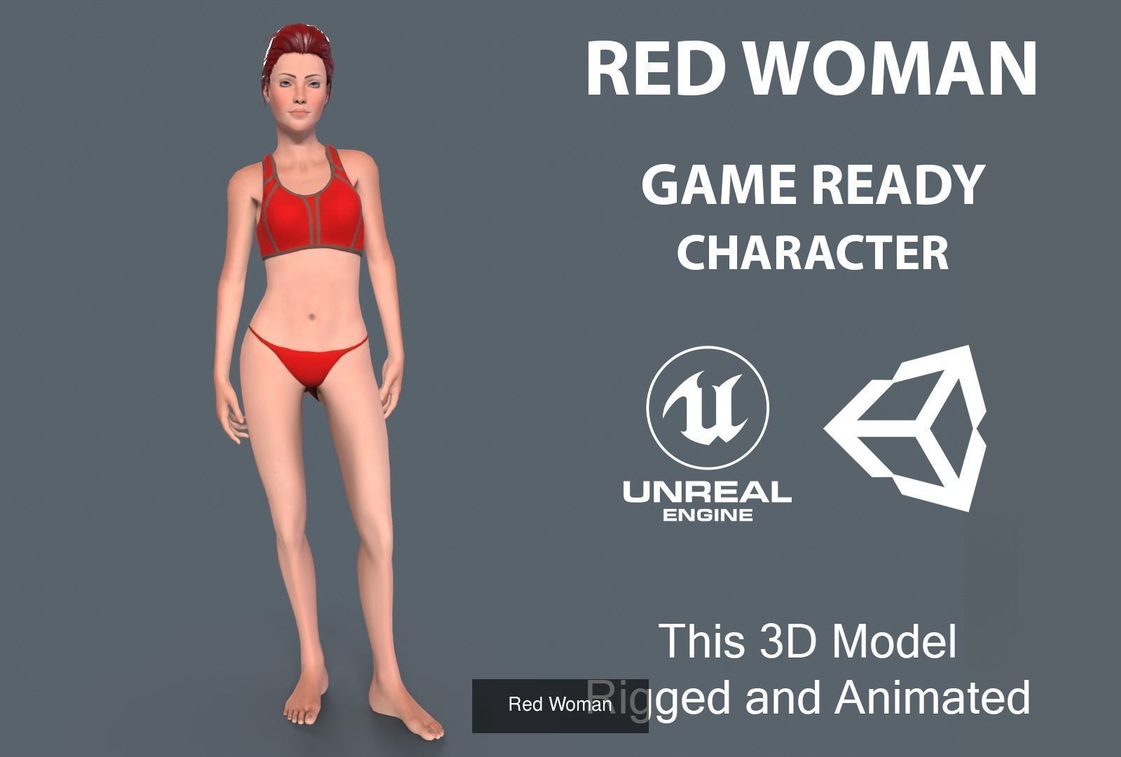 Character Collection Game Ready different body poses in _7