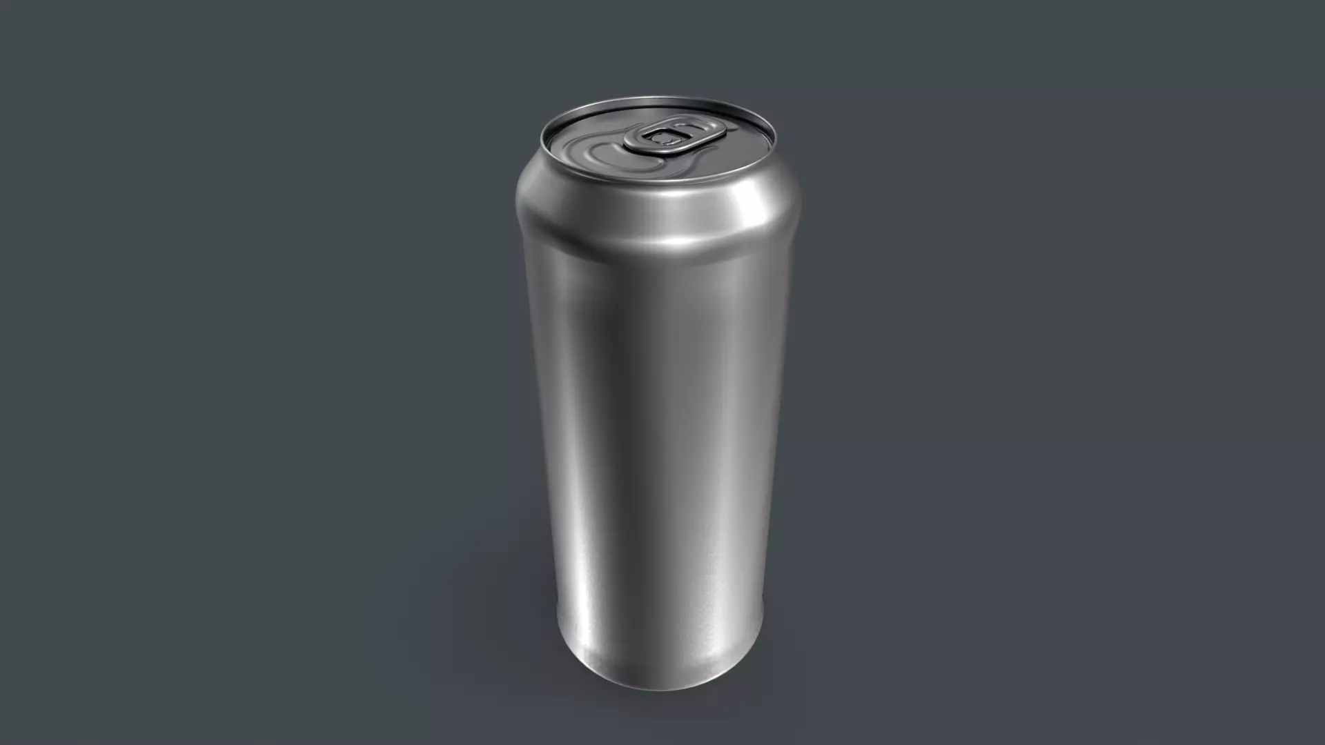 Beverage Can Low-poly 3D model_0