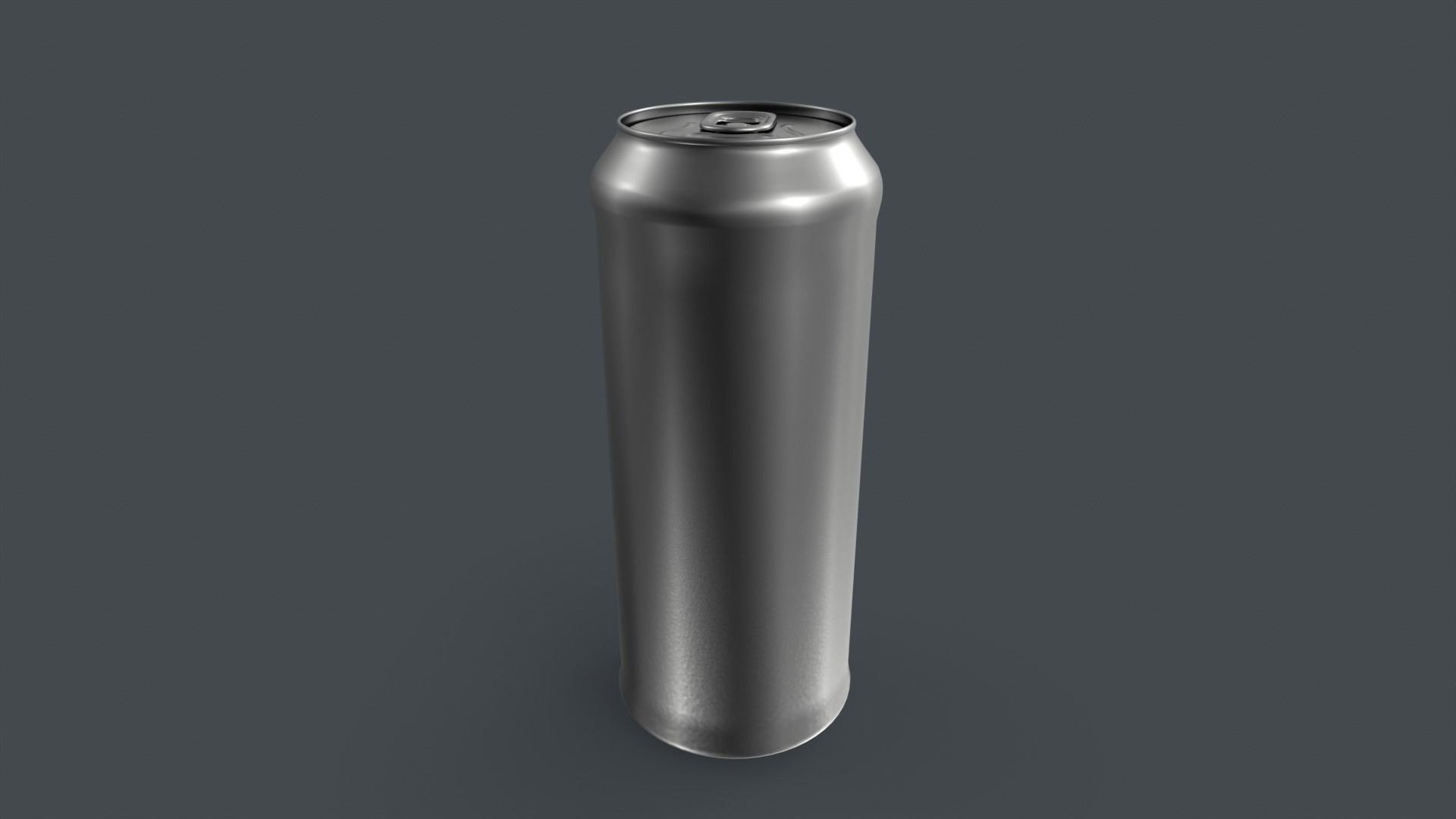 Beverage Can Low-poly 3D model_3