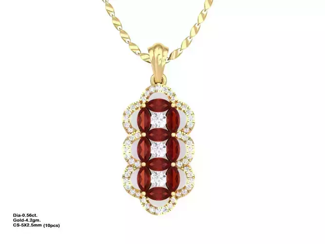 set collection pendant and earring