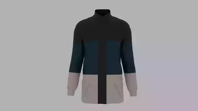 Jacket colorblock