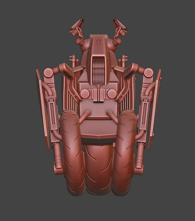 Death Stranding - Inverted Trike 3D print model_5