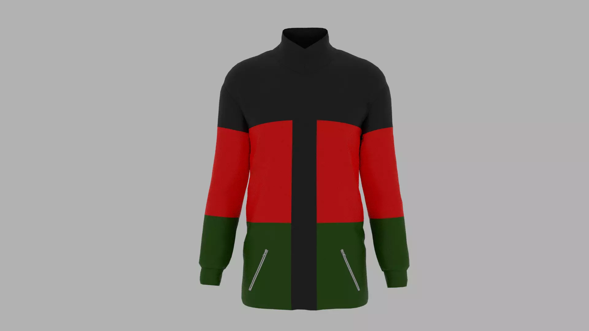 Jacket afrojacket Low-poly 3D model_0
