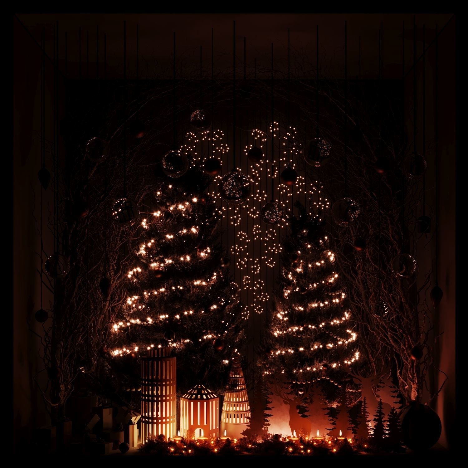 Christmas showcase02 3D model_6