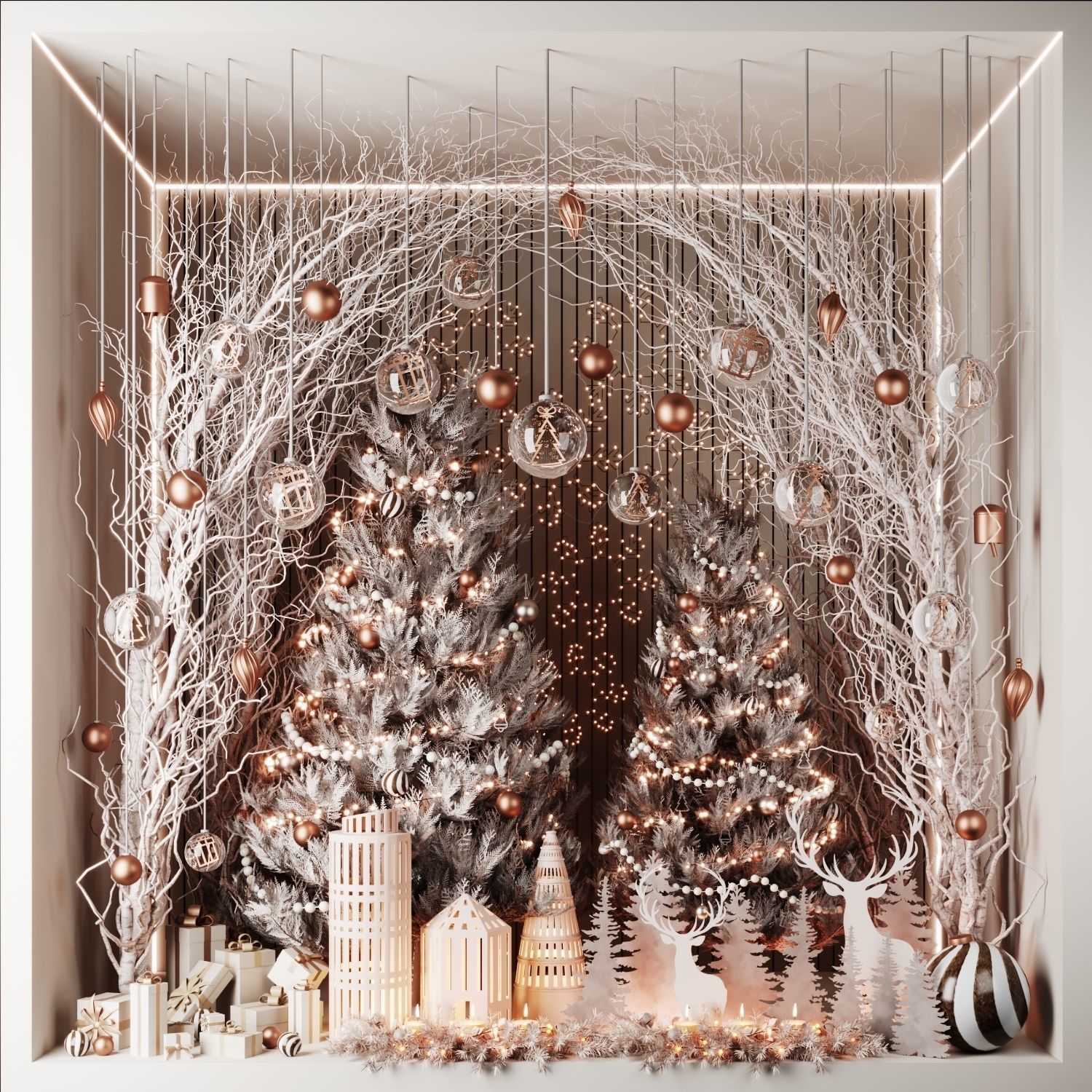 Christmas showcase02 3D model_3