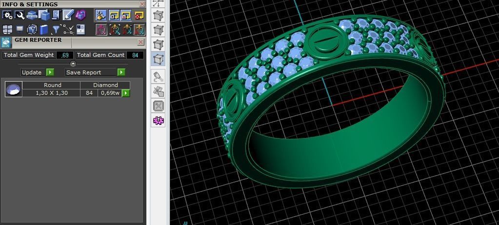 RING car size 6 dot 5 3D print model_4